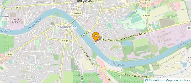 localisation de l'entreprise ASSOCIATION RE SOURCE à BERGERAC