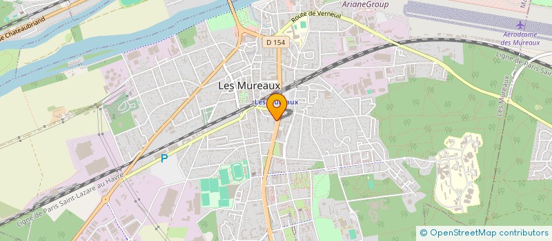 localisation de l'entreprise ASSOCIATION REACTI'YV à LES MUREAUX