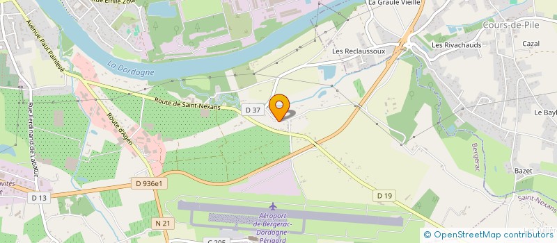 localisation de l'entreprise ASSOCIATION REBOND à BERGERAC
