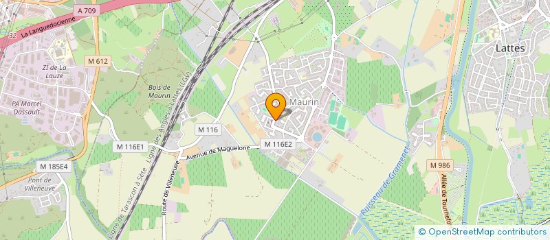 localisation de l'entreprise ASSOCIATION RECHERCHE ARTISITIQUE à LATTES