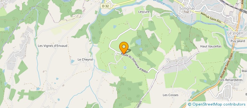 localisation de l'entreprise ASSOCIATION RECHERCHE CONSERVATION HISTOIRE ET ENVIRONNEMENT à LE VIGEN