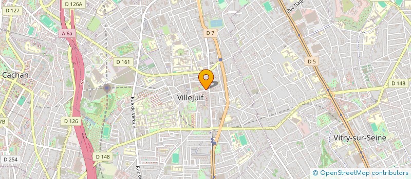 localisation de l'entreprise ASSOCIATION RECHERCHE ET TRADUCTION à VILLEJUIF