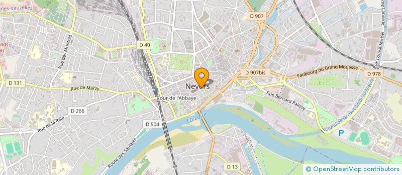 localisation de l'entreprise ASSOCIATION RECHERCHE MEDICALE 58 à NEVERS
