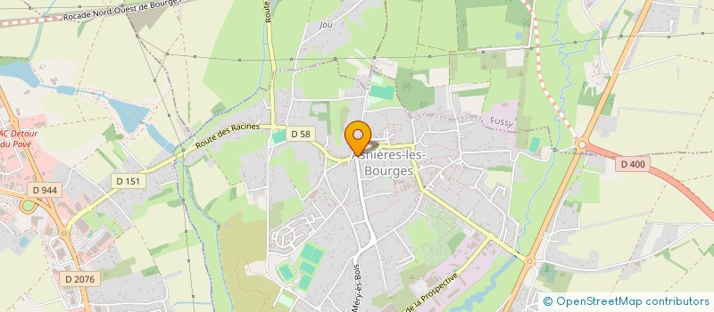 localisation de l'entreprise ASSOCIATION RECHERCHES HISTORIQUES D'ASNIERES LES BOURGES à BOURGES