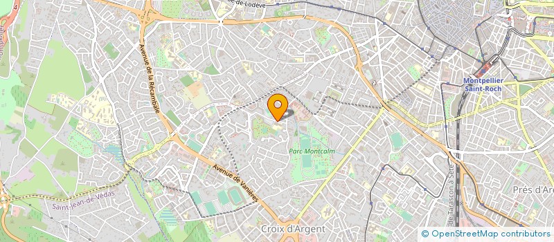 localisation de l'entreprise ASSOCIATION RECREATIVE DE L'ECOLE D'ESTANOVE  MONTPELLIER