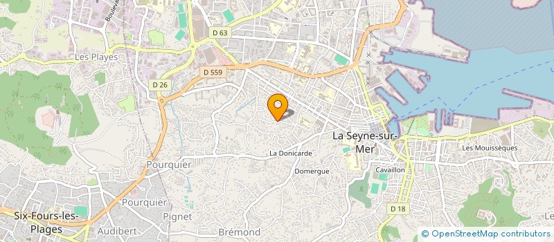 localisation de l'entreprise ASSOCIATION REG ARTS PLURIEL à LA SEYNE-SUR-MER