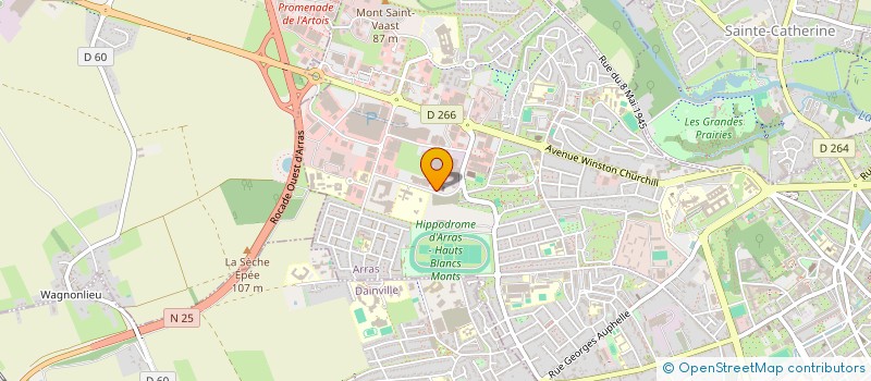 localisation de l'entreprise ASSOCIATION REGAIN à ARRAS