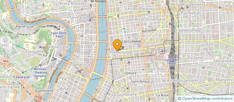 localisation de l'entreprise ASSOCIATION REGAIN  LYON