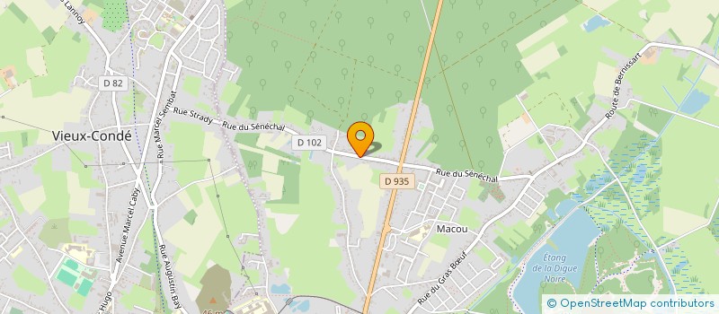 localisation de l'entreprise ASSOCIATION REGARD  CONDE-SUR-L'ESCAUT