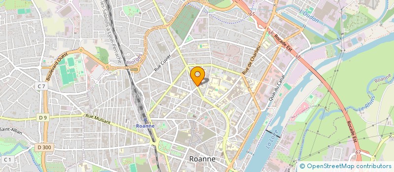 localisation de l'entreprise ASSOCIATION REGARD SUR ROANNE à ROANNE