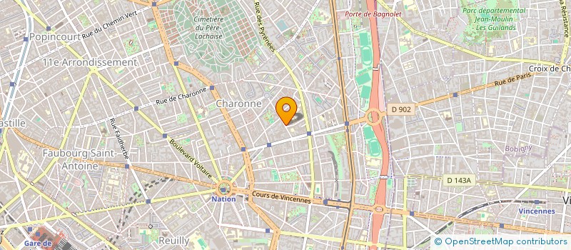 localisation de l'entreprise ASSOCIATION REGARDE AILLEURS  PARIS