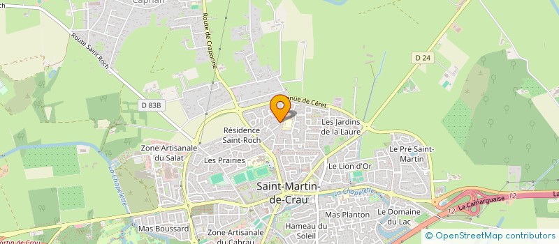 localisation de l'entreprise ASSOCIATION REGARDS à SAINT-MARTIN-DE-CRAU
