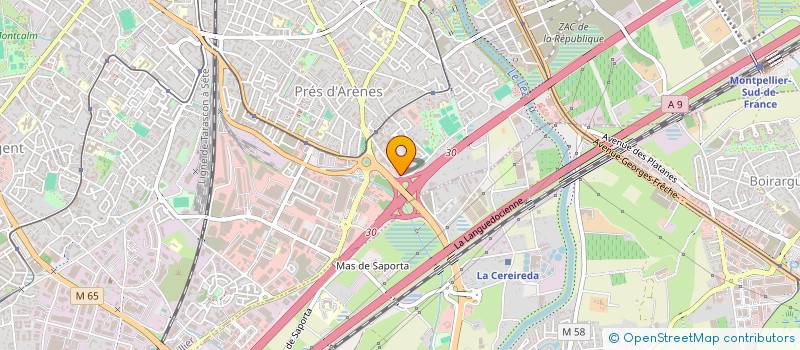 localisation de l'entreprise ASSOCIATION REGARDS D ENFANTS à MONTPELLIER