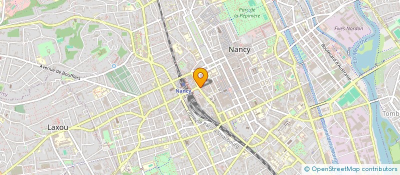 localisation de l'entreprise ASSOCIATION REGIONALE AGREEE DE L'UNION DES PROFESSIONS LIBERALES LORRAINE FRANCHE-COMTE à NANCY