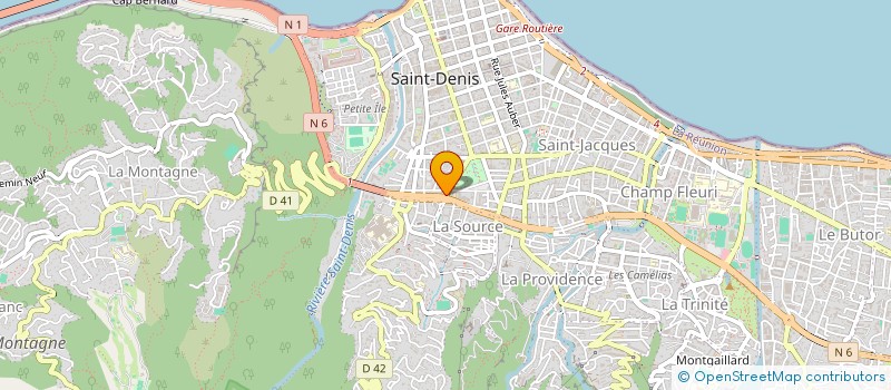 localisation de l'entreprise ASSOCIATION REGIONALE D'EXPANSION MUSICALE à SAINT-DENIS
