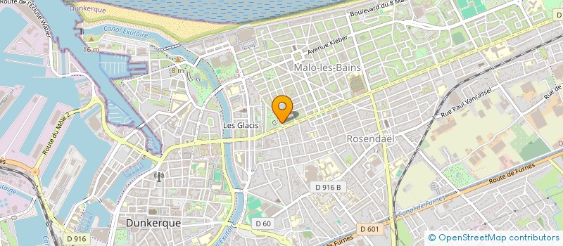 localisation de l'entreprise ASSOCIATION REGIONALE DE DEFENSE DES VICTIMES DE L'AMIANTE DU NORD-PAS-DE-CALAIS (ARDEVA) à DUNKERQUE