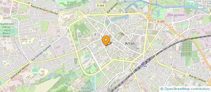 localisation de l'entreprise ASSOCIATION REGIONALE DE GESTION ET COMPTABILITE à ARRAS