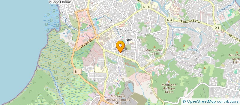 localisation de l'entreprise ASSOCIATION REGIONALE DE L'AMELIORATION DES CONDITIONS DE TRAVAIL EN ENTREPRISES GUYANE  CAYENNE