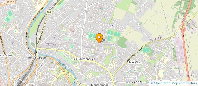 localisation de l'entreprise ASSOCIATION REGIONALE DE SOCIO-ESTHETICIENS(NES) POITOU-CHARENTES ET CENTRE à BUXEROLLES
