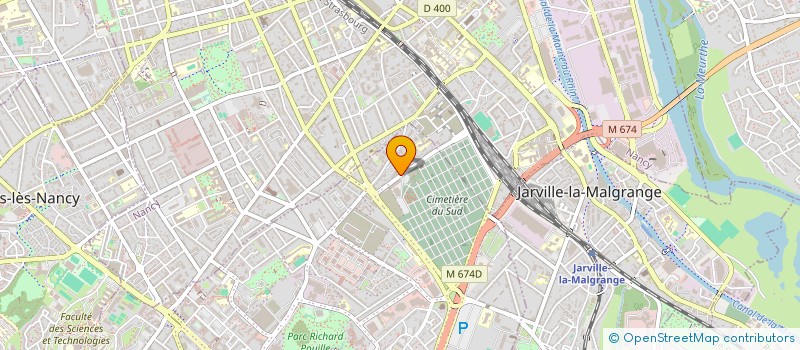 localisation de l'entreprise ASSOCIATION REGIONALE DES CAISSES DE MUTUALITE SOCIALE AGRICOLE DU GRAND EST à VANDŒUVRE-LES-NANCY