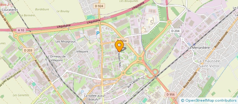 localisation de l'entreprise ASSOCIATION REGIONALE DES FEDE DPT DE PECHE ET DE PROTECTION DU MILIEU AQUATIQUE  BLOIS