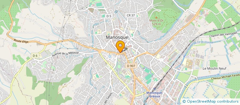 localisation de l'entreprise ASSOCIATION REGIONALE DES IMMIGRES D'AFRIQUE à MANOSQUE