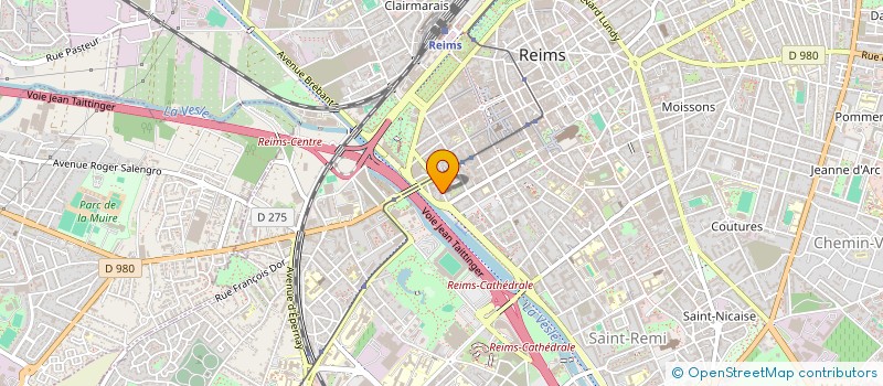 localisation de l'entreprise ASSOCIATION REGIONALE DES PSYCHIATRES POUR LA FORMATION (A.R.D.P.F.) à REIMS