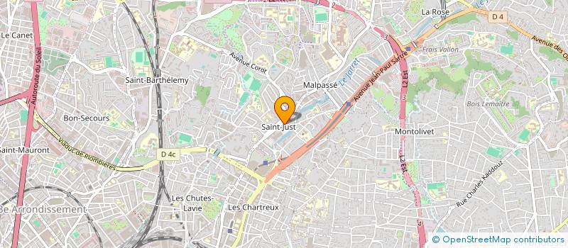 localisation de l'entreprise ASSOCIATION REGIONALE POUR LA FORMATION LA PROMOTION ET L ANIMATION SOCIALE FAMILIALE ET PROFESSIONNELLE à MARSEILLE
