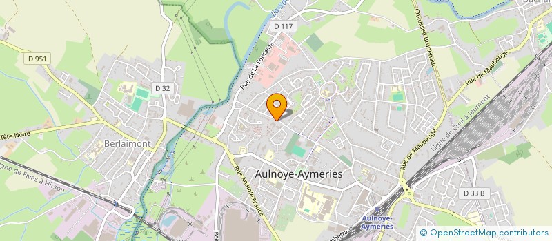 localisation de l'entreprise ASSOCIATION REGIONALE POUR LA PROMOTION DE L'ACTION MEDICO-SOCIALE PRECOCE à AULNOYE-AYMERIES
