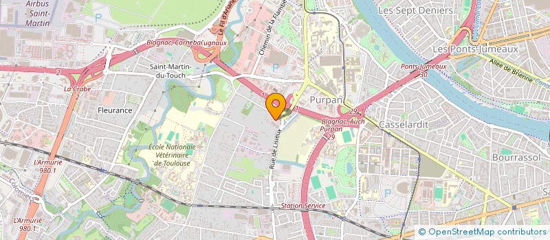 localisation de l'entreprise ASSOCIATION REGIONALE POUR LA QUALITE DES SOINS ET LA SECURITE DES PATIENTS EN REGION OCCITANIE à TOULOUSE