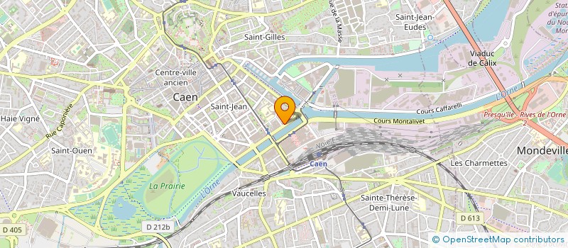 localisation de l'entreprise ASSOCIATION REGIONALE POUR LE DEVELOPPEMENT DE L'ECONOMIE SOLIDAIRE EN NORMANDIE à CAEN