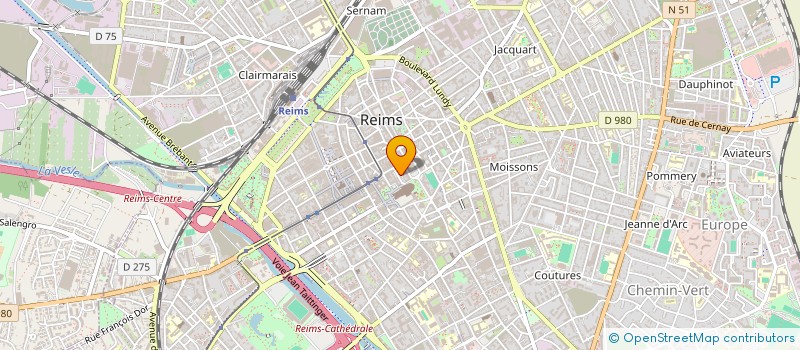 localisation de l'entreprise ASSOCIATION REIMS MEDIATION  REIMS