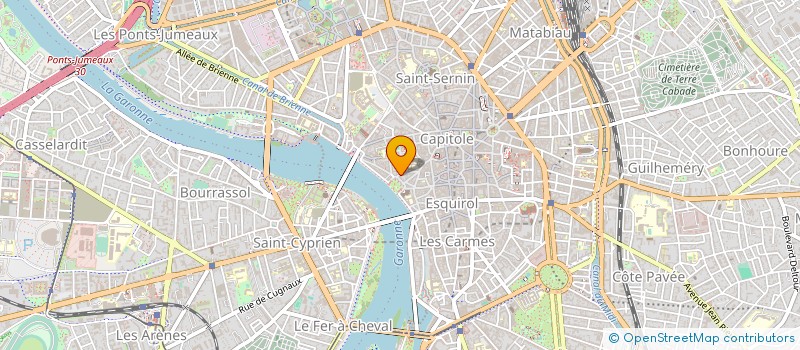 localisation de l'entreprise ASSOCIATION REINSERTION EXCLUSION à TOULOUSE