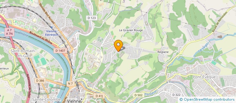 localisation de l'entreprise ASSOCIATION REINTRODUCTION DU DAIM à VIENNE