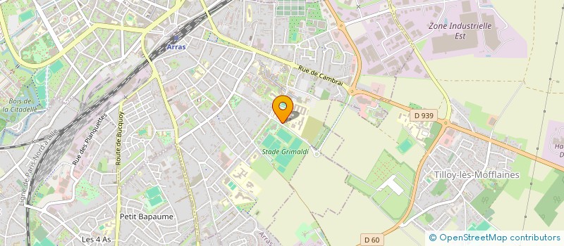 localisation de l'entreprise ASSOCIATION REJOUISSANCE THEATRALES à ARRAS