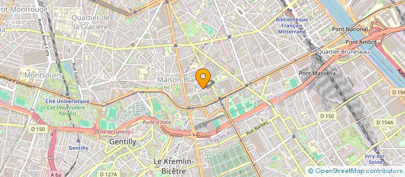 localisation de l'entreprise ASSOCIATION RELAIS ACCUEIL à PARIS