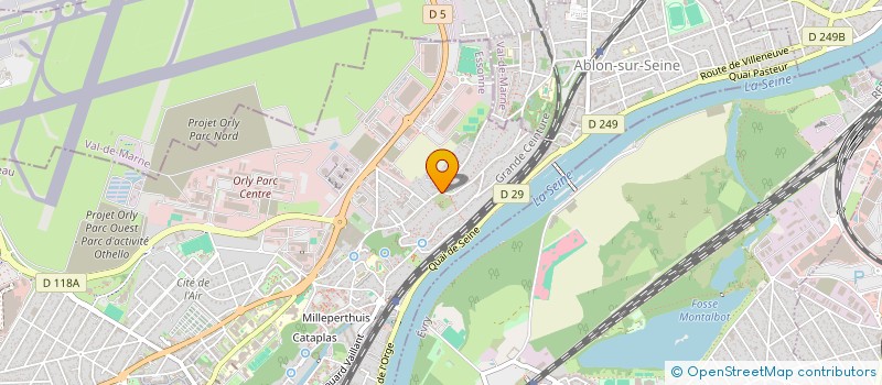 localisation de l'entreprise ASSOCIATION RELAIS JEUNES à ATHIS-MONS