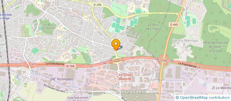 localisation de l'entreprise ASSOCIATION RELAIS LOGEMENT à SAINTE-GENEVIEVE-DES-BOIS