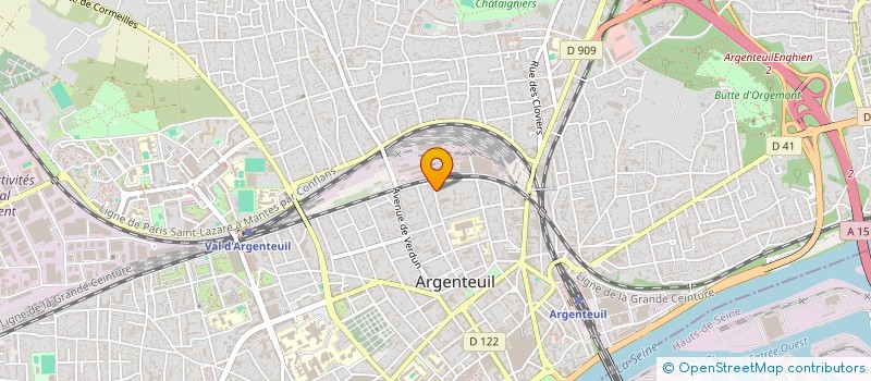 localisation de l'entreprise ASSOCIATION RELAISANTE à ARGENTEUIL