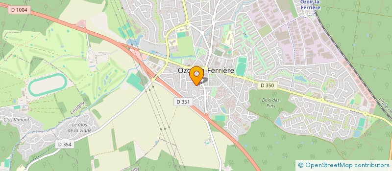 localisation de l'entreprise ASSOCIATION RELAXATION-ZEN  OZOIR-LA-FERRIERE