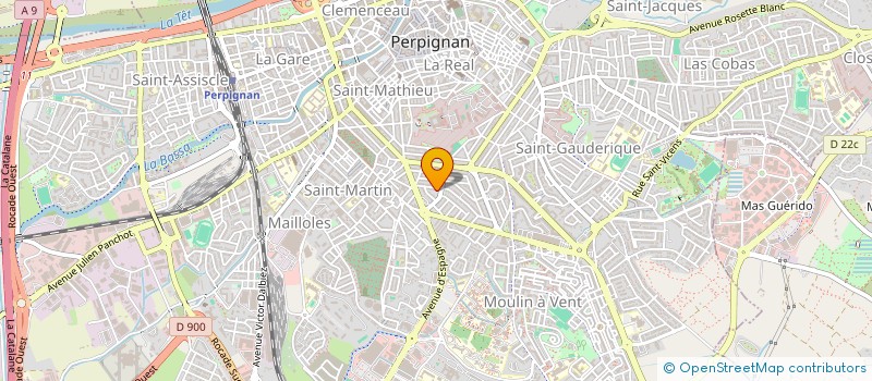 localisation de l'entreprise ASSOCIATION RELIANCE à PERPIGNAN