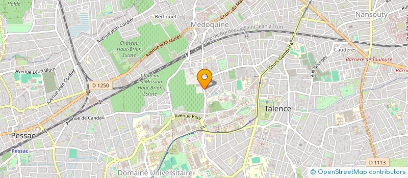 localisation de l'entreprise ASSOCIATION RELIER  TALENCE