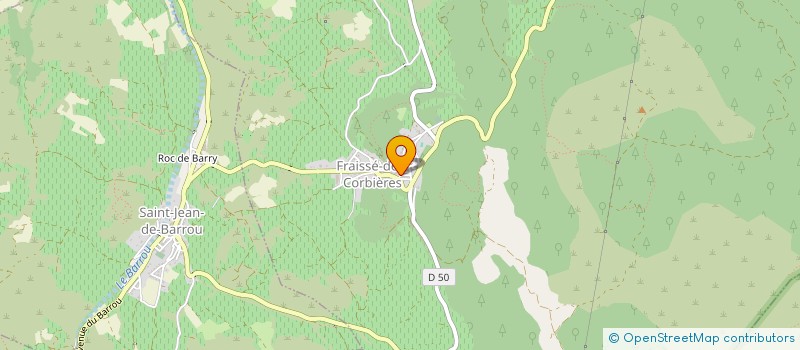 localisation de l'entreprise ASSOCIATION REMP-ARTS 14  DURBAN-CORBIERES