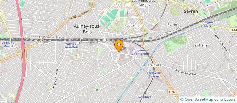 localisation de l'entreprise ASSOCIATION RENAISSANCE à AULNAY-SOUS-BOIS