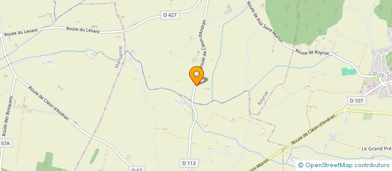 localisation de l'entreprise ASSOCIATION RENAISSANCE ASSOCIATION D'ENSEIGNANTS POUR LA REUSSITE SCOLAIRE  ROYNAC