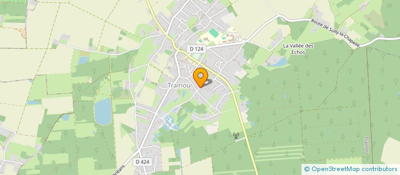 localisation de l'entreprise ASSOCIATION RENC'ARTS à TRAINOU
