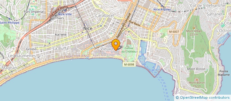 localisation de l'entreprise ASSOCIATION RENCONTRE ET AMITIE à NICE
