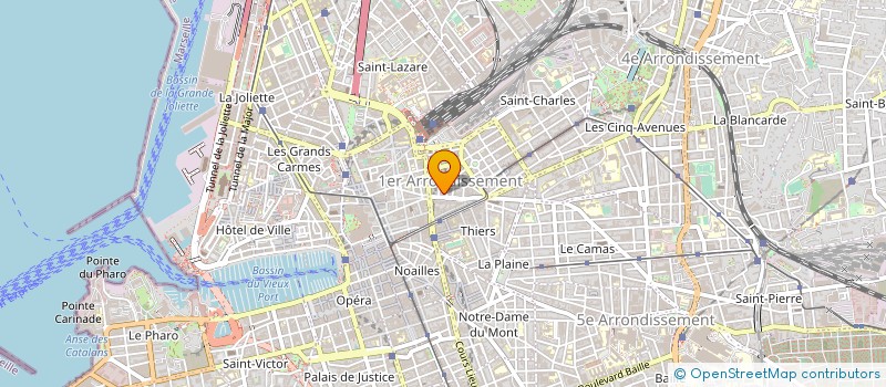 localisation de l'entreprise ASSOCIATION RENCONTRE ET AMITIE - JAAM FRANCE à MARSEILLE