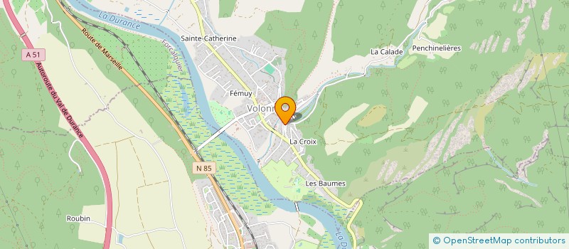 localisation de l'entreprise ASSOCIATION RENCONTRE ET CULTURE  SALIGNAC