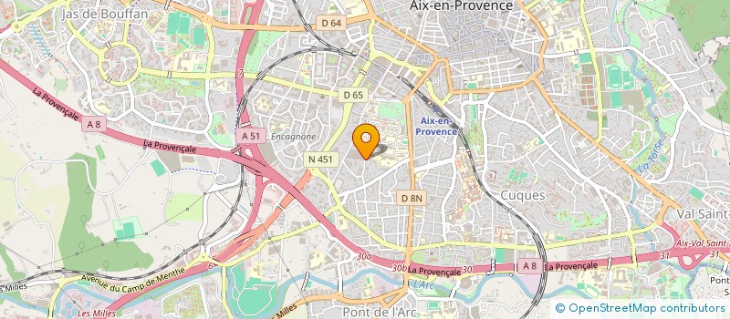 localisation de l'entreprise ASSOCIATION RENCONTRES à AIX-EN-PROVENCE